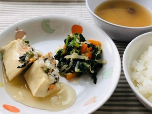 2025.6高野豆腐のさしこみ煮